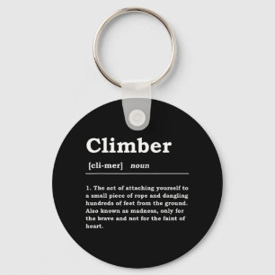 Porte-clés Climat Définition Noun Boulderin Rock Climber Mou