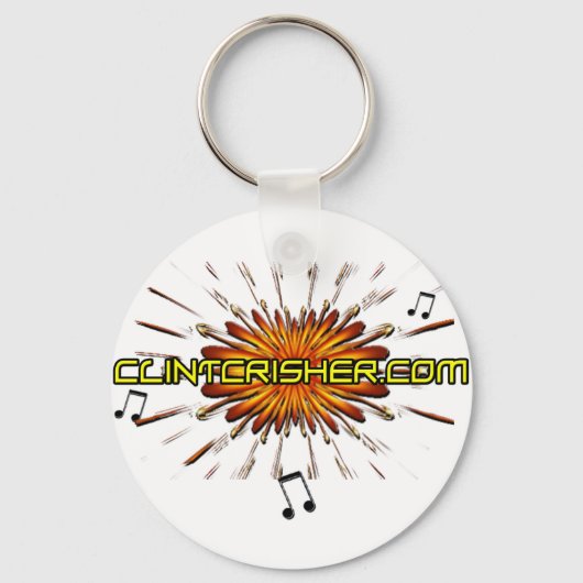 Porte-clés ClintCrisher.com (Recto)