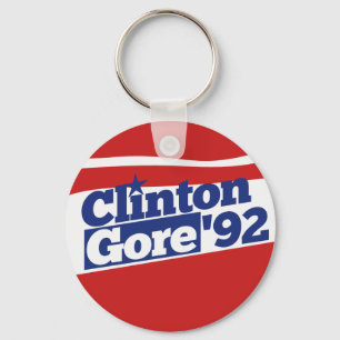 Porte-clés Clinton Gore 92