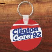 Porte-clés Clinton Gore 92 (Recto)