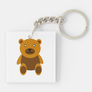 Porte-clés Clipart Brown d'ours de nounours
