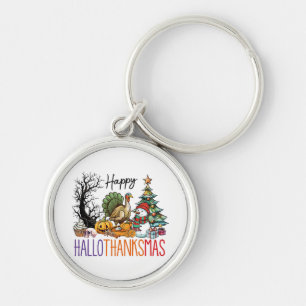 Porte-clés Clipart de Hallothanksmas joyeux