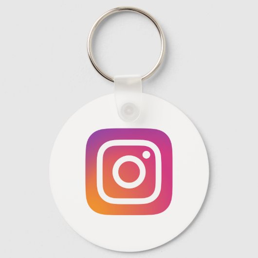 Porte-clés Clipart Instagram (Recto)