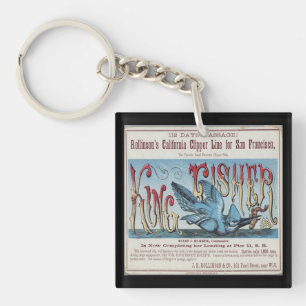 Porte-clés Clipper King Fisher voile