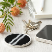 Porte-clés Cliquez sur Personnaliser pour modifier Gris en co (Côté)