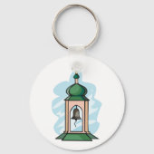 Porte-clés Cloche de l'église orthodoxe rustique (Recto)