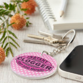 Porte-clés Clogger instantané ajoutent juste le rose de (Devant droit)