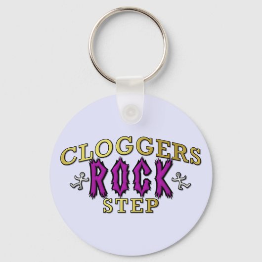 Porte-clés Cloggers Rock Step Clogging Dance (Recto)