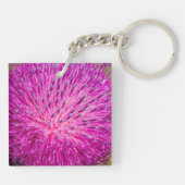 Porte-clés Closeup de chardon de lait (Dos)