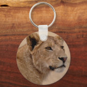 Porte-clés Closeuse de tête de lionne (Recto)