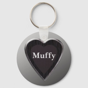 Porte-clés Clôture de coeur muffy