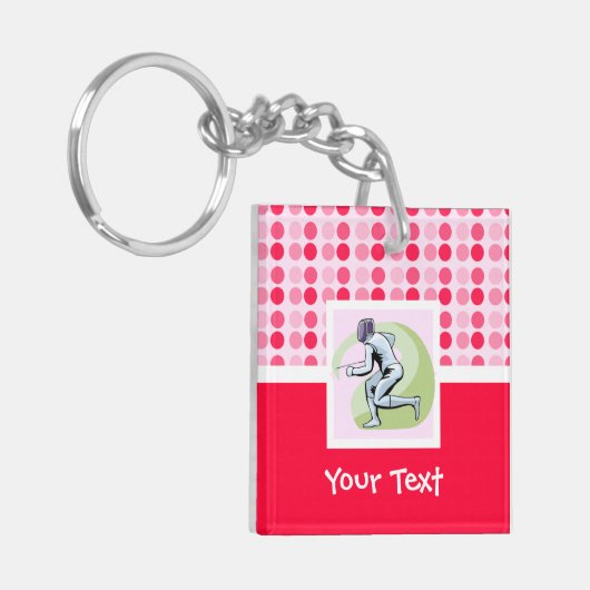 Porte-clés Clôture mignonne (Devant gauche)