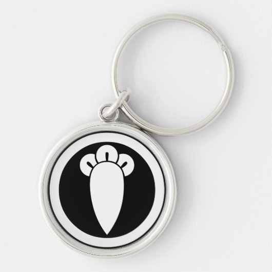 Porte-clés Clou de girofle en cercle (Devant)