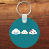 Porte-clés Cloud de la famille Kawaii (Recto)