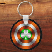 Porte-clés Clover d'Irlande (Recto)