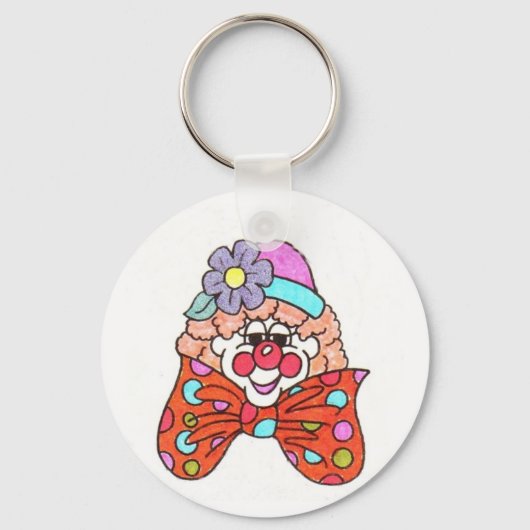 Porte-clés clown (Recto)