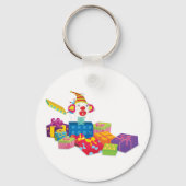Porte-clés Clown de jouets dans un Porte - clé de boîte (Verso)