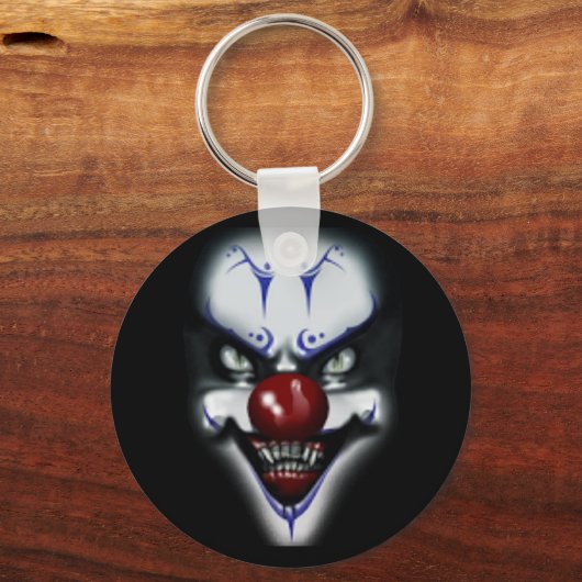 Porte-clés Clown effrayant (Recto)