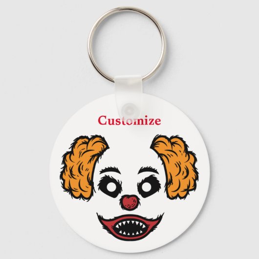 Porte-clés Clown effrayant Thunder_Cove (Recto)