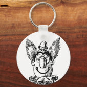 porte-clés clown vintage (Recto)