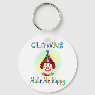 Porte-clés Clowns Make Me Happy