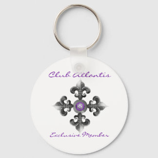 Porte-clés Club Atlantis Porte - clé membre exclusif