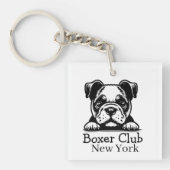 Porte-clés Club Boxer de Pékin (Devant)