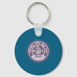 Porte-clés Club de bateau Gowanus C drôle Brooklyn New York T