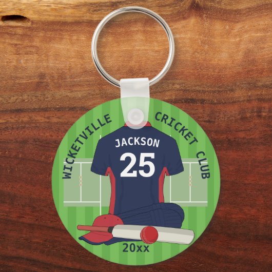 Porte-clés Club de cricket Prix d'équipe v7 (Recto)