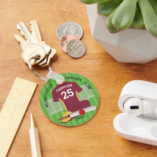 Porte-clés Club de cricket Team awards v4 (Bureau)