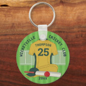 Porte-clés Club de cricket Team awards v6 (Recto)