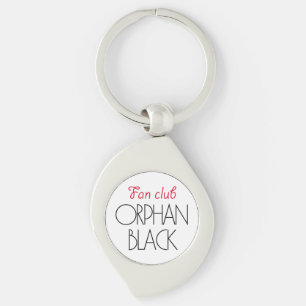 Porte-clés Club de fan noir orphelin