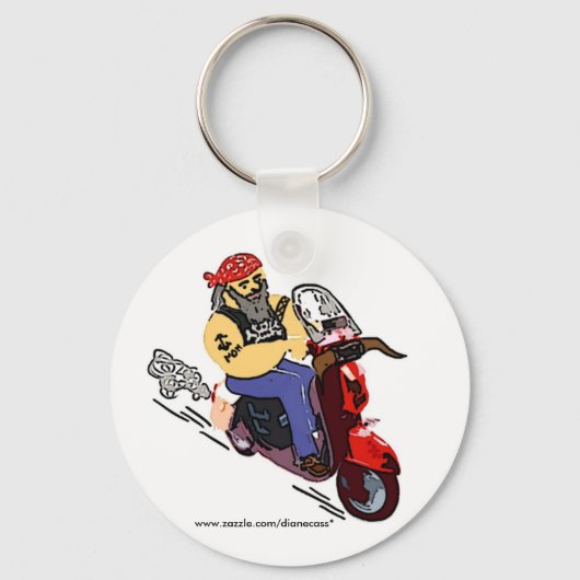 Porte-clés Club de fans de scooter (Recto)