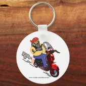 Porte-clés Club de fans de scooter (Recto)