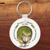 Porte-clés Club de fans de Sirocco Kakapo (Recto)