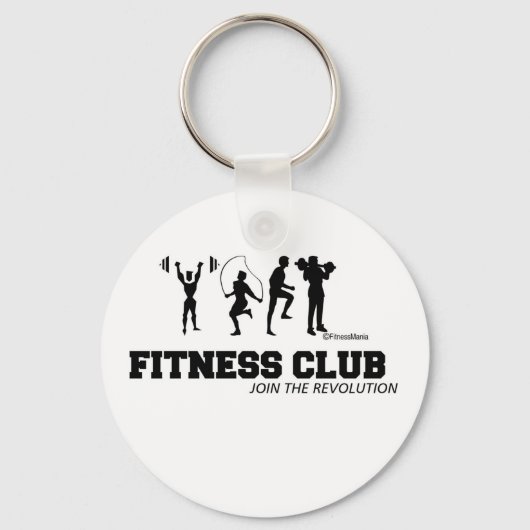 PORTE-CLÉS CLUB DE FITNESS (Recto)