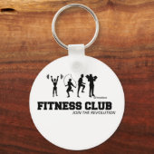 PORTE-CLÉS CLUB DE FITNESS (Recto)