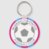 Porte-clés Club de football Claret & Blue (Verso)