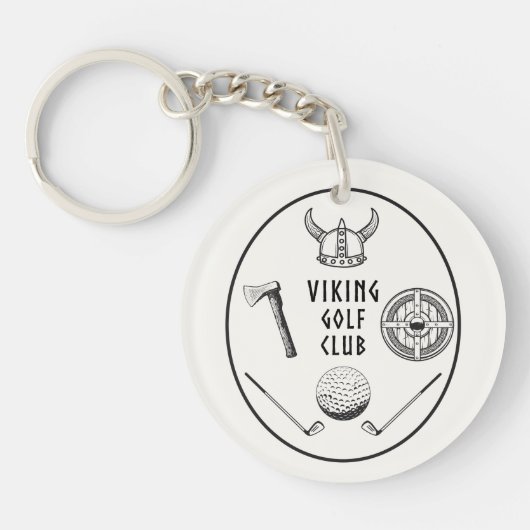 Porte-clés Club de golf Viking (Devant)