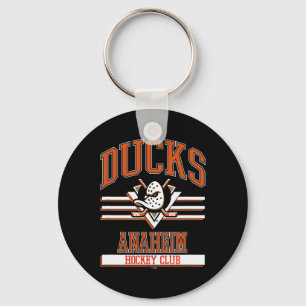 Porte-clés Club de hockey Anaheim Ducks noir officiellement l