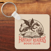 Porte-clés club de lecture de fantasy (Recto)
