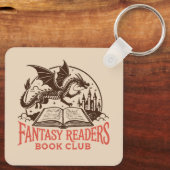 Porte-clés club de lecture de fantasy (Verso)