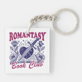 Porte-clés Club de lecture romantasy (Dos)
