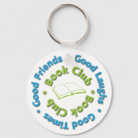 Porte-clés club de livres bons amis (Recto)