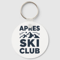 Club de montagne Logo Après Ski - Hiver personnali