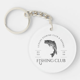 Porte-clés Club de pêche