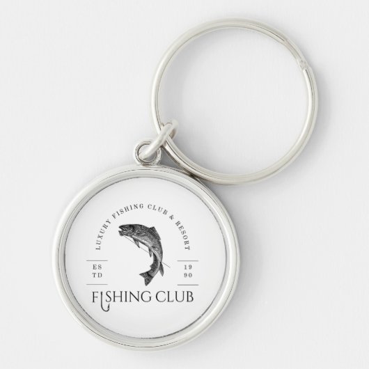 Porte-clés Club de pêche (Devant)