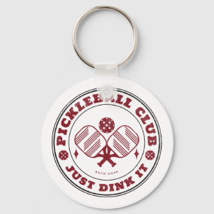 Porte-clés Club De Picket Juste Dîner Vintage