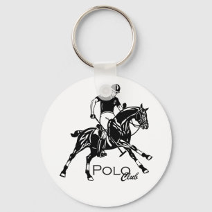 Porte-clés club de polo équestre