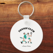 Porte-clés Club de tennis (Verso)